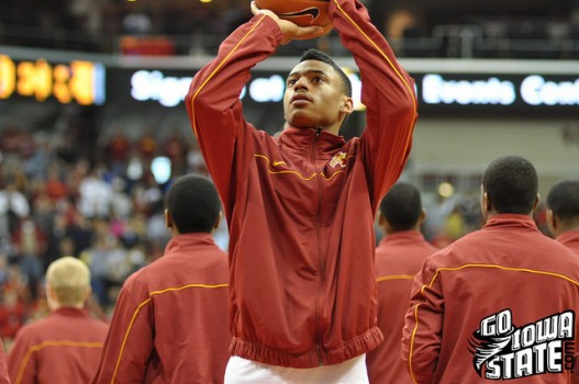 Diante GArrett warm up vs