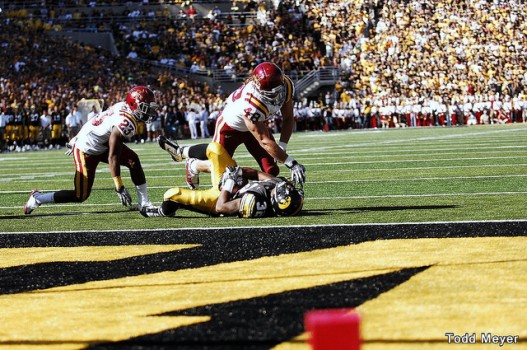 Jacob Lattimer vs Iowa 2010 527x350