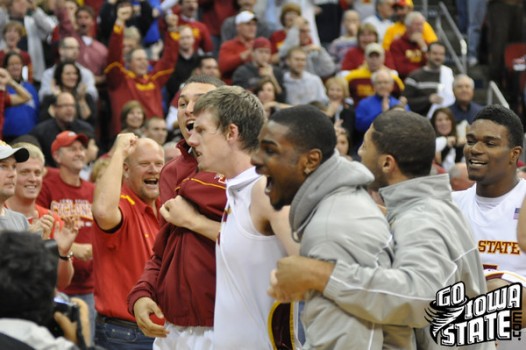 Jamie Vanderbeken Celebrates vs