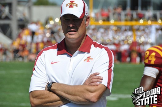 Paul Rhoads close vs Iowa 20112 527x350