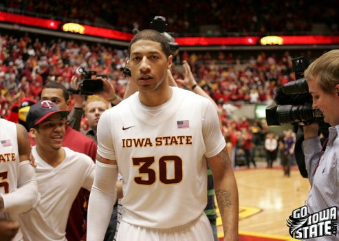 Royce White after KSU win 493x350