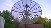 An Old TV Satellite Dish from 1992 ...