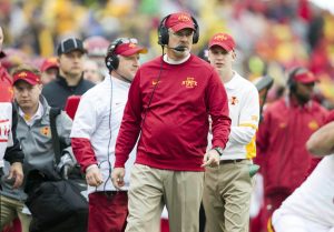 rhoads cyclones joining analyst iowa cyclonefanatic sidelines morgantown