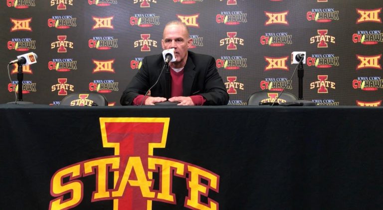 WRESTLING: Tough loss to Iowa ends regular season