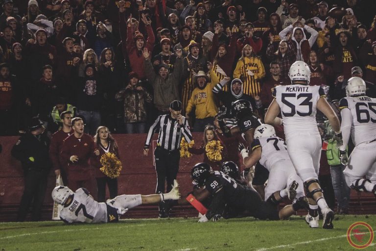 PHOTO GALLERY: From Saturday night’s “upset” over West Virginia