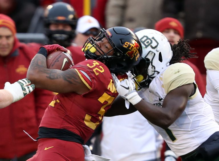 David Montgomery ejected in Iowa State’s 28-14 victory over Baylor