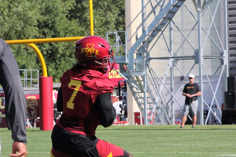 FALL CAMP: Consistency key for wide receivers looking to carve out roles