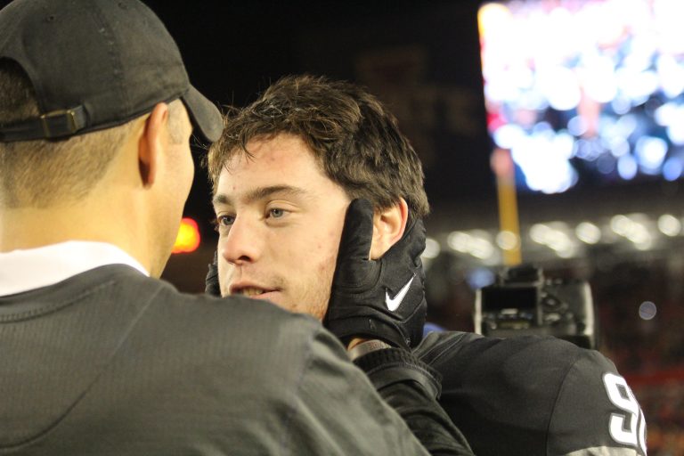 GRAY: After Connor Assalley celebrated, he knew where the game ball belonged: his dad’s hands