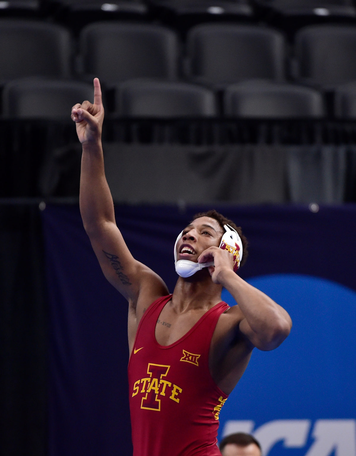 Iowa State's David Carr will wrestle for an NCAA title at 165lbs