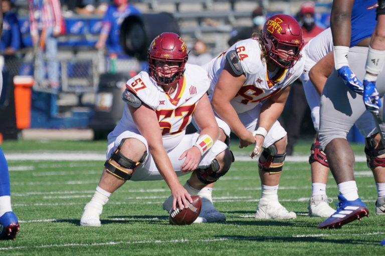 THE LONG AND BINDING ROAD: ISU’s continued O-line growth once again critical to team success