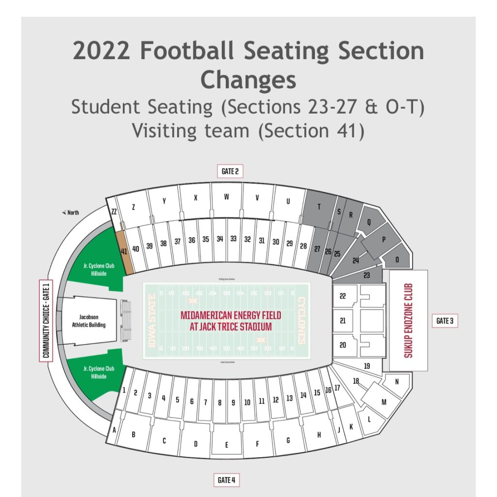 Pollard Email Student Section At Jack Trice Moved To Southeast Corner Cyclonefanatic Com The Internet S Most Por Site For Fans Of Iowa State Cyclones