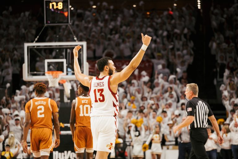 STANZ: No. 12 Cyclones roll past No. 7 Texas on memorable night at Hilton Coliseum