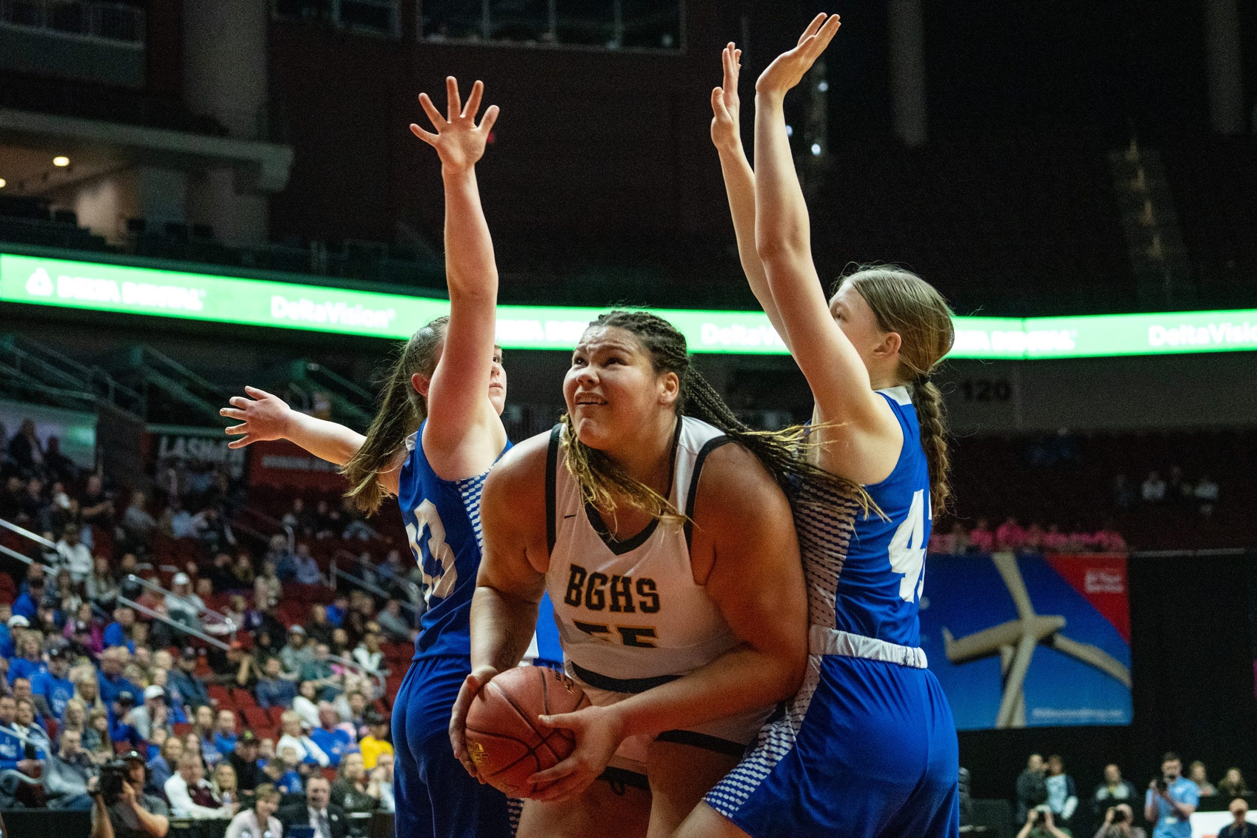 WBB: Iowa State signee Audi Crooks breaks state record with 49 points in title game