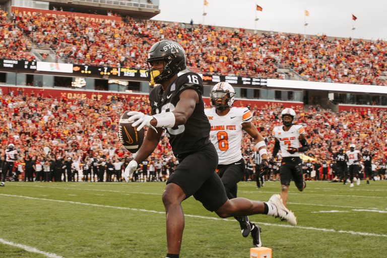 Iowa State WR Daniel Jackson out for season with lower leg injury