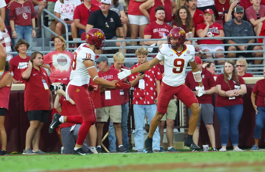 ISU WR Jayden Higgins seeks to turn good vibes into more big plays