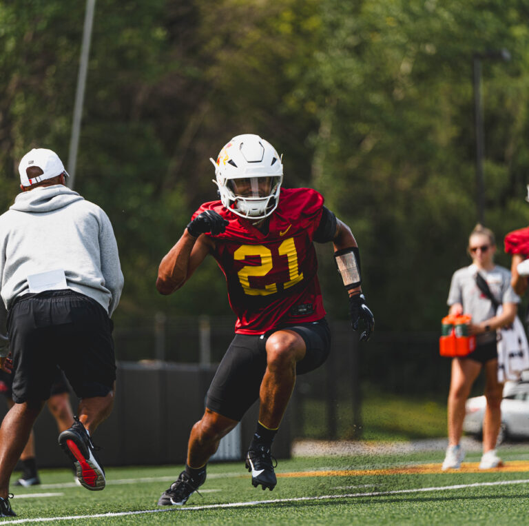 ISU transfer WR Eli Green “bet on himself” twice — and seeks to shine in an already loaded room