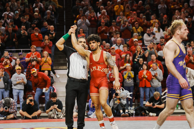 Anthony Echemendia out for the season for Iowa State wrestling