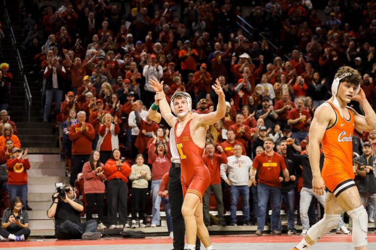 Jacob Frost named Big 12 Wrestler of the Week
