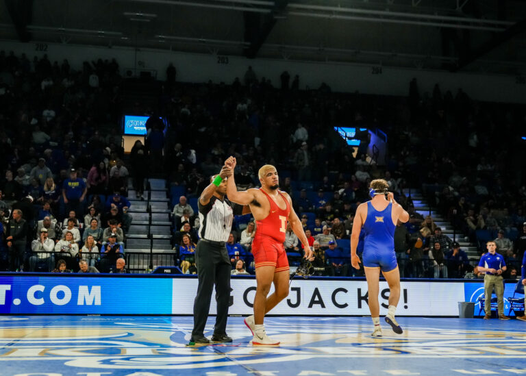 Herrera Lifts No. 14 ISU Past No. 11 SDSU, 20-15