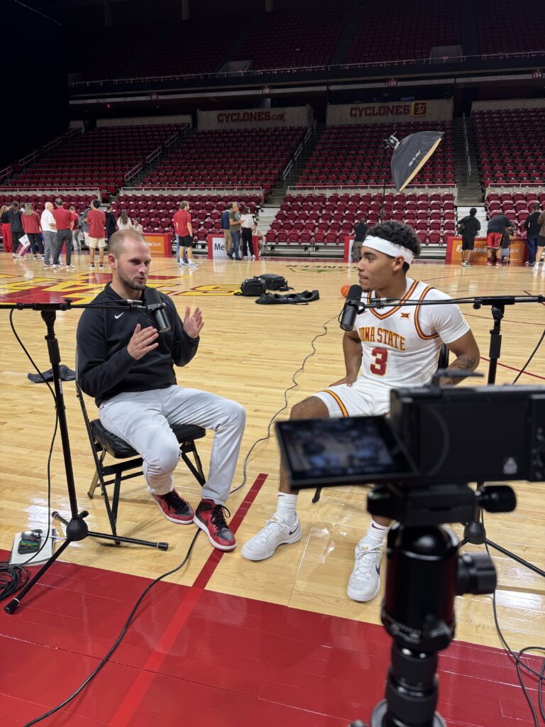 T.J. Otzelberger’s press conference and 1-on-1 with the Cyclones at Media Day