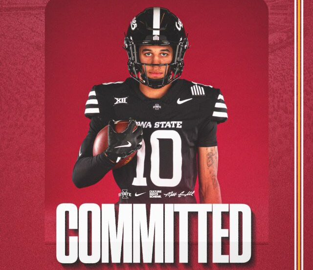 3-Star WR Kash Brock Commits to Iowa State