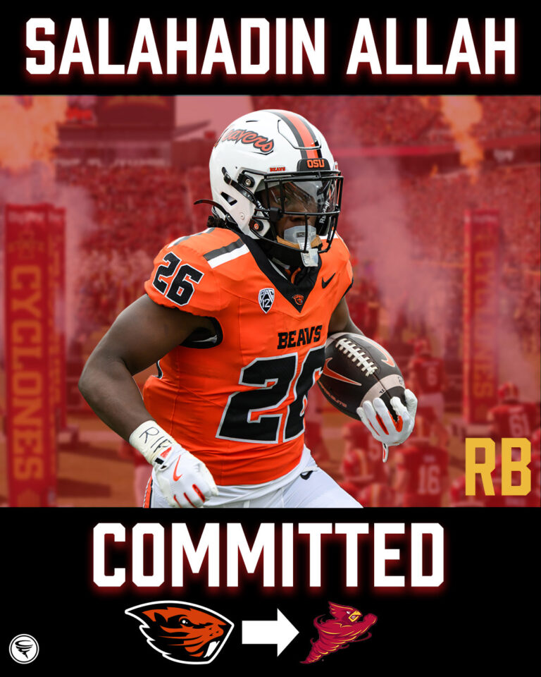 Iowa State lands Oregon State RB Salahadin Allah