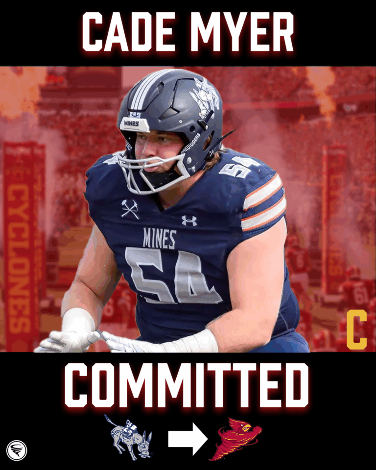 C Cade Myer commits to Iowa State, D-II All-Conference Player