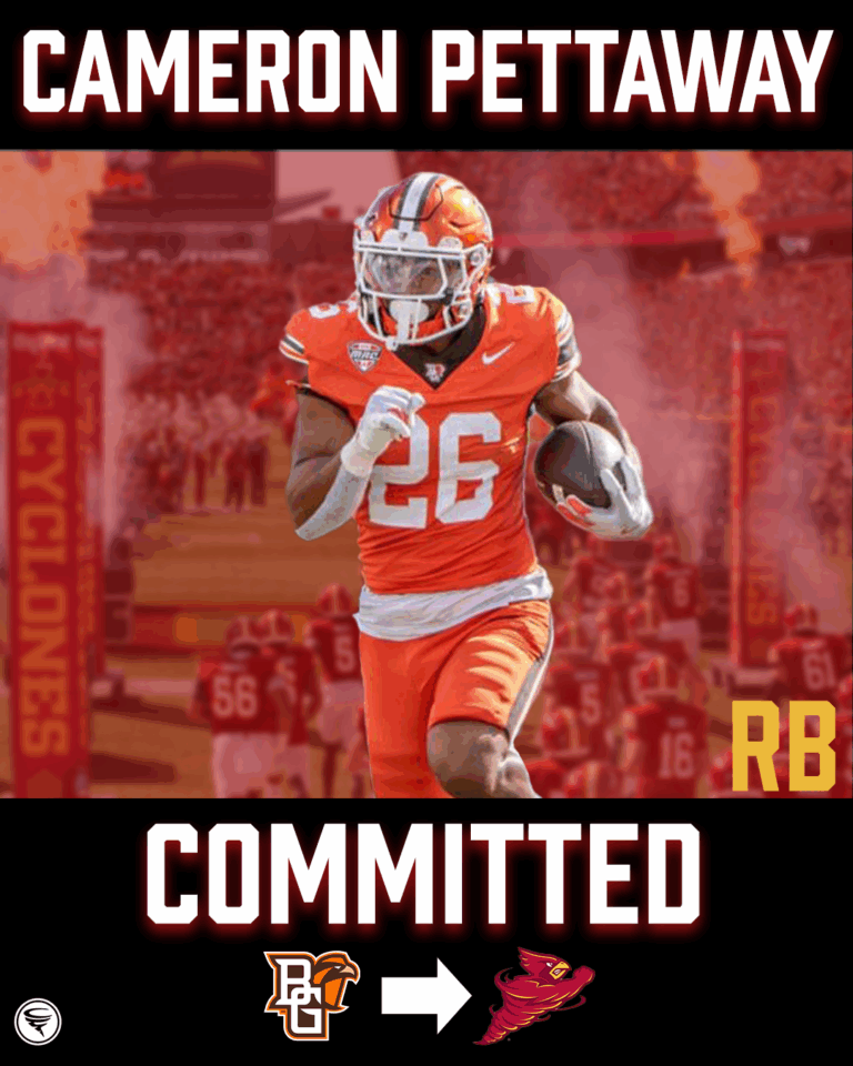 Bowling Green RB Cameron Pettaway commits to Iowa State