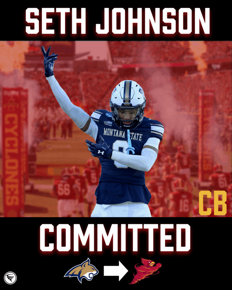 Montana State CB Seth Johnson commits to Iowa State