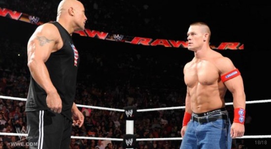 The Rock vs John Cena 550x302